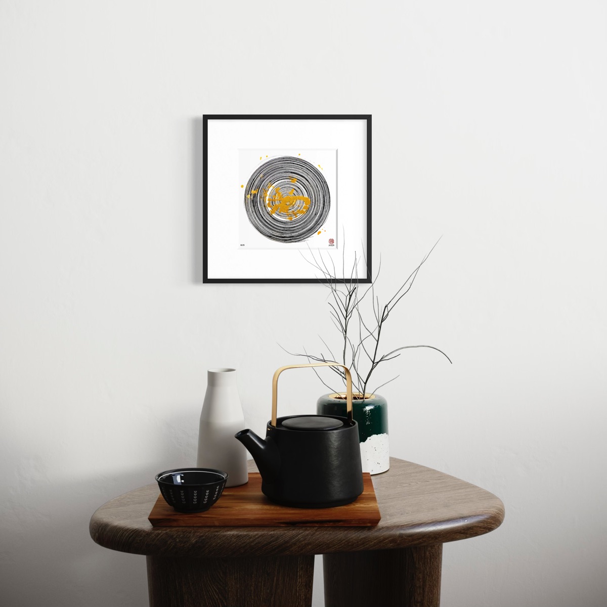 Ensō G003 – Goldener Impuls im Raum
